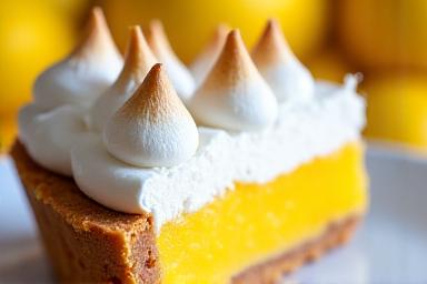 Citroen Meringue Taart
