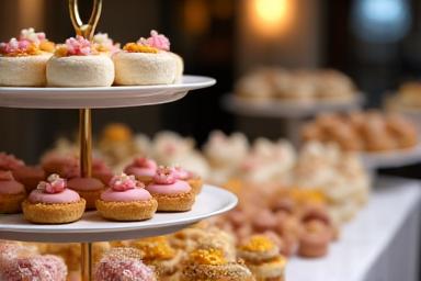 Catering van patisserie voor evenementen