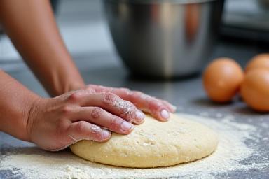 Chef-kok werkt aan nieuw recept